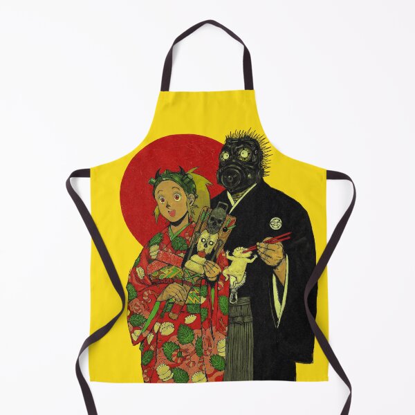 Aperçu de l'œuvre Nikaido & Caïman Kimono | Dorohedoro créée et vendue par Fire TheMann.