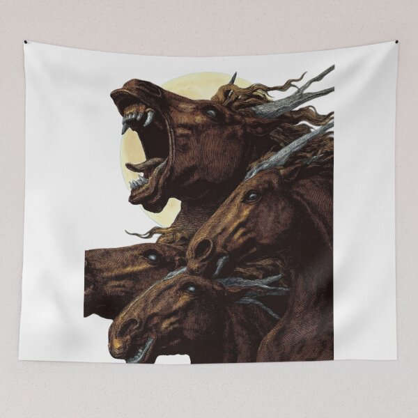 Item preview, Feral Horses Under the Full Moon  designed and sold by AmyDrip.