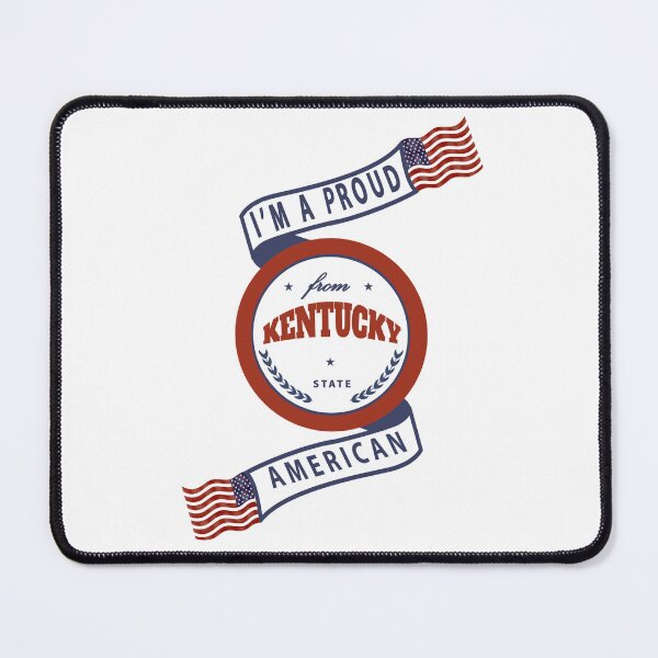 Item preview, Proud American Kentucky State Badge designed and sold by capricedefille.