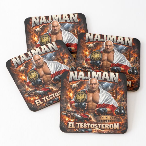 Item preview, NAJMAN – EL TESTOSTERON | Legenda Polskiego Oktagonu designed and sold by TrendTribeTP.