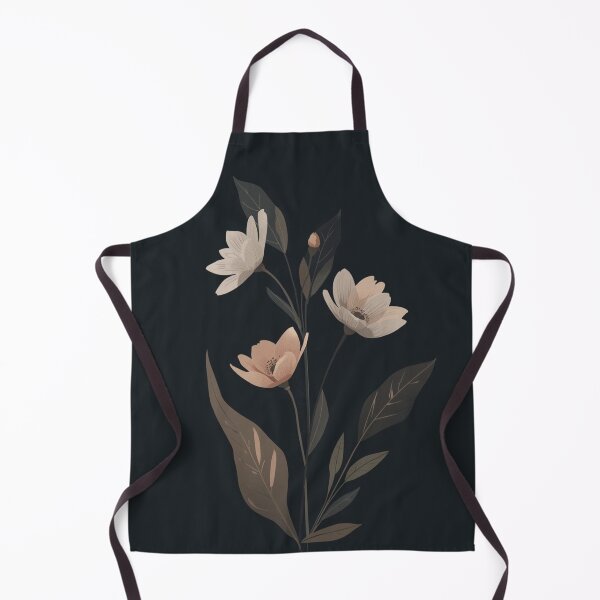 Item preview, Minimal Dark Floral designed and sold by WhereHopeBlooms.