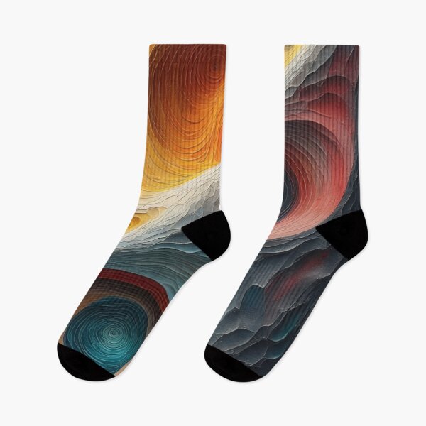 Item preview, Abstract, colorful, textured, geometric art designed and sold by Mianku | Für das Leben.