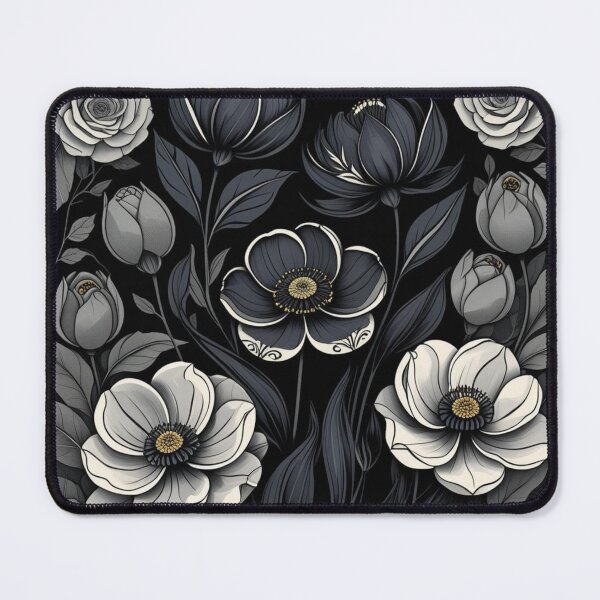 Item preview, Minimal Dark Floral designed and sold by WhereHopeBlooms.