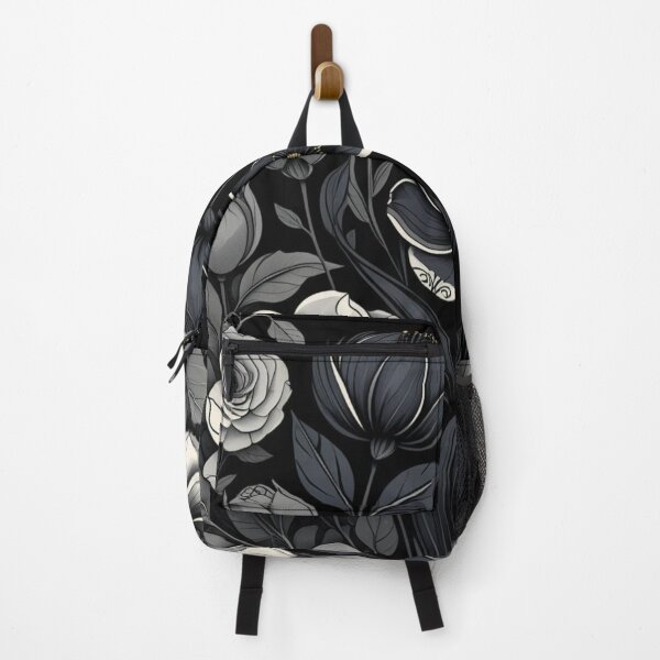 Item preview, Minimal Dark Floral designed and sold by WhereHopeBlooms.