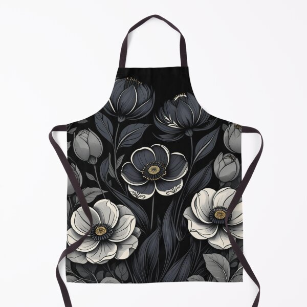 Item preview, Minimal Dark Floral designed and sold by WhereHopeBlooms.