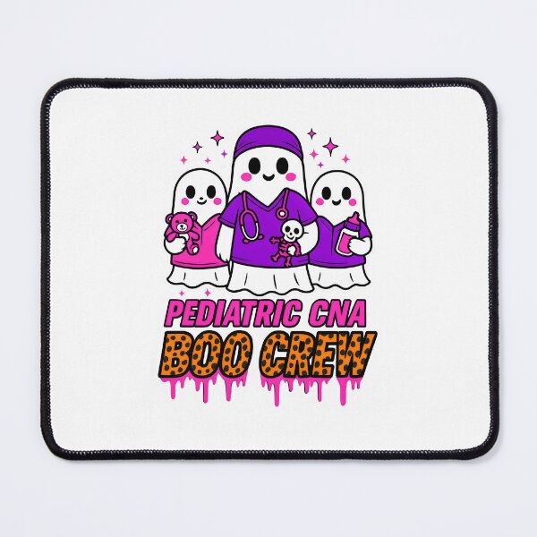 Item preview, Pediatric CNA Boo Crew – Cute Ghost Pediatric Nurse Aide Halloween Design designed and sold by ClinicalHubs.