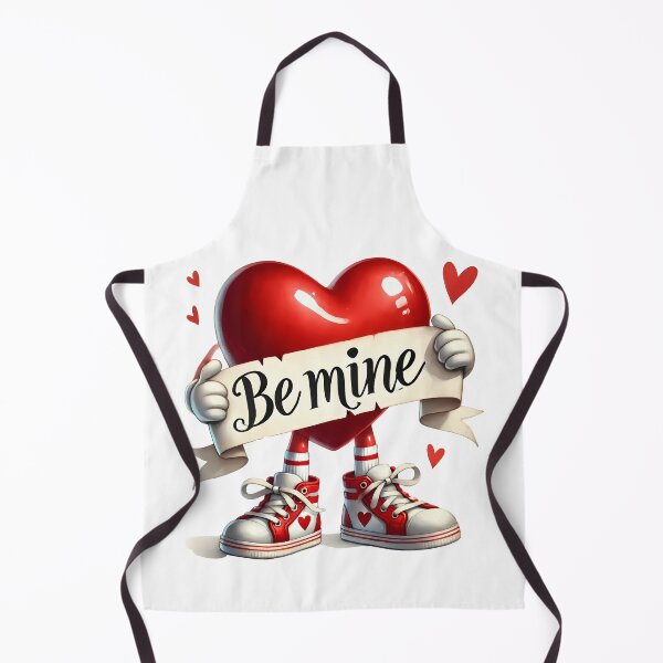 Item preview, Walking Love Heart Be Mine - Retro Valentine Aesthetic designed and sold by FuzionRaptor.