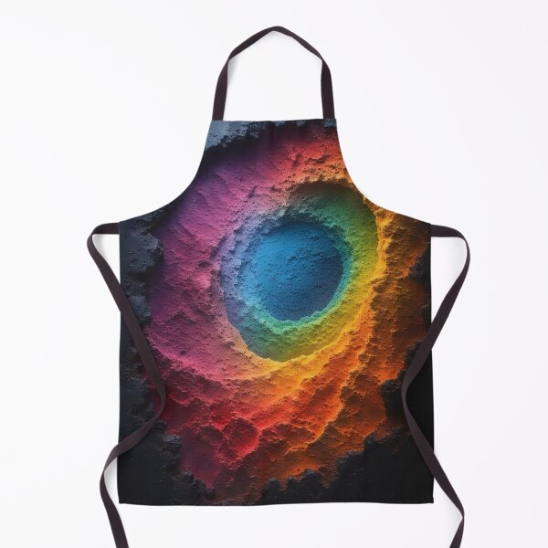 Item preview, Colorful crater, rainbow-like depths designed and sold by Mianku | Für das Leben.