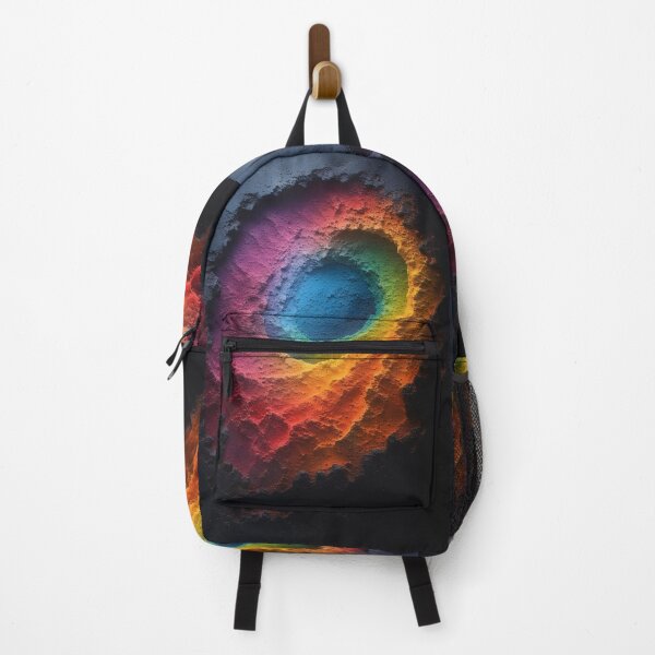 Item preview, Colorful crater, rainbow-like depths designed and sold by Mianku | Für das Leben.