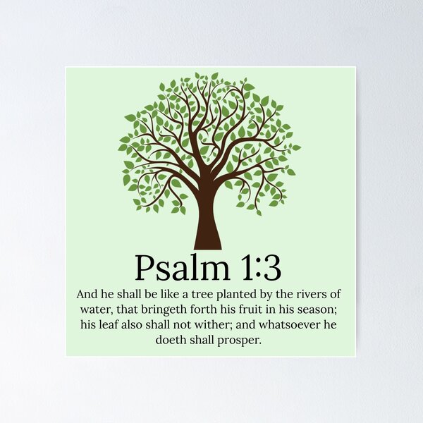 Item preview, Psalm 1:3 designed and sold by WJ Cozy Creations.