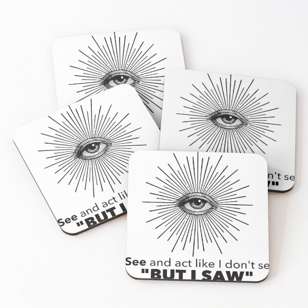 Item preview, Eye of Providence Act Like I Don't See Typography designed and sold by hussain-dz.