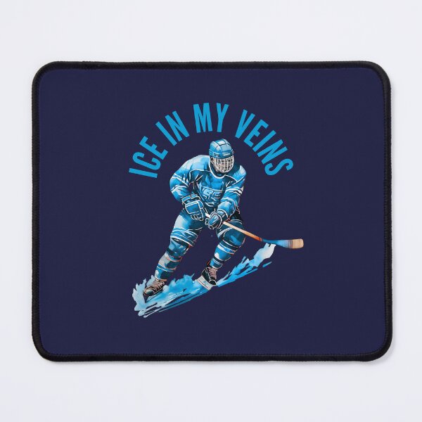 Item preview, Ice in My Veins Hockey Design – Ice Hockey Player Graphic designed and sold by LoudVictory.