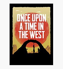 Once Upon a Time in the West - Hanging Photographic Print