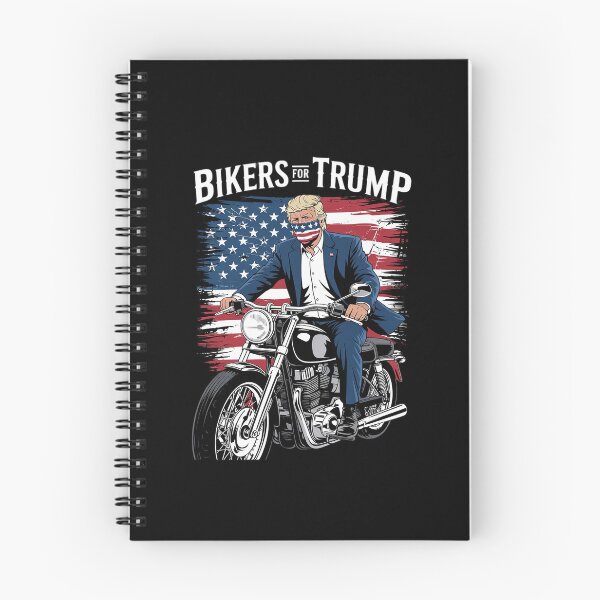 Item preview, Bikers For Trump Motorcycle Christmas Trump  designed and sold by AquaKiev.