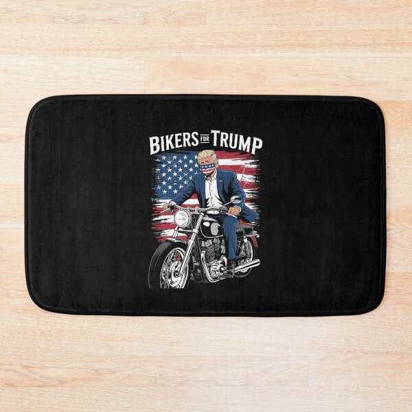 Item preview, Bikers For Trump Motorcycle Christmas Trump  designed and sold by AquaKiev.