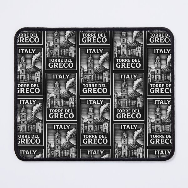 Item preview, Torre Del Greco Italy Linocut Style  designed and sold by Thistle-TShop.