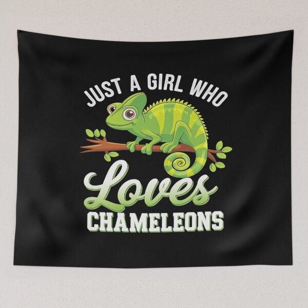 Item preview, Chameleon - Just A Girl Who Loves Chameleons  designed and sold by MythWoot.