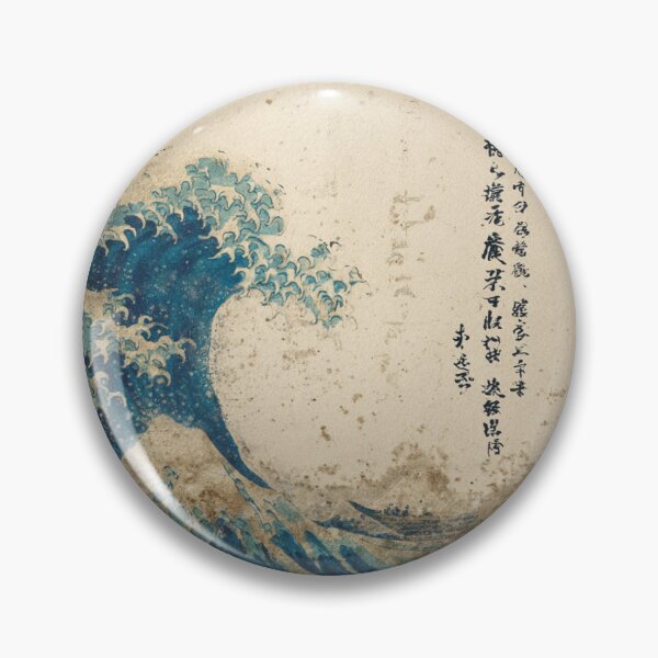 Item preview, Kanagawa Surge – Wave & Script Fusion designed and sold by 8tea pic’.
