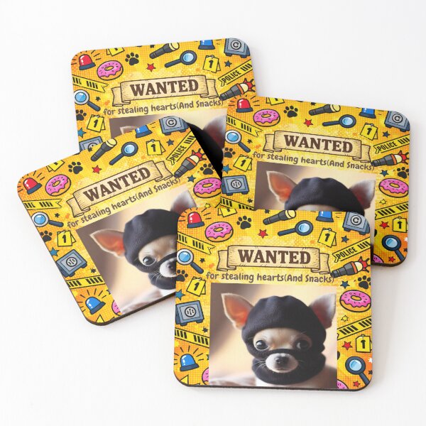 Item preview, Wanted: Masked Chihuahua Bandit  designed and sold by Matty69TeeS.