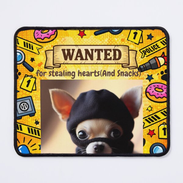 Item preview, Wanted: Masked Chihuahua Bandit designed and sold by Matty69TeeS.
