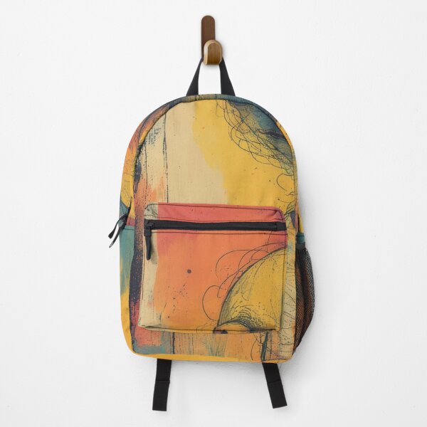 Item preview, Distorted portrait of a being in colors designed and sold by Mianku | Für das Leben.