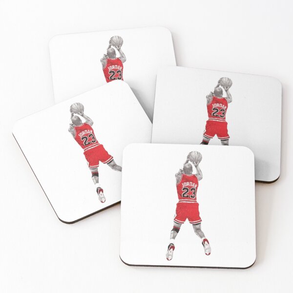 Item preview, Michael Jordan Signature Jump Shot Fine Art Drawing designed and sold by ArtByRahim.