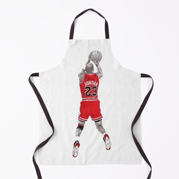 Item preview, Michael Jordan Signature Jump Shot Fine Art Drawing designed and sold by ArtByRahim.