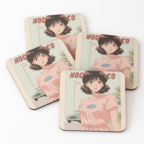 Item preview, Vintage Anime Girl Retro Forever – Showa Era Japanese Poster Style designed and sold by Atthapolaudom.