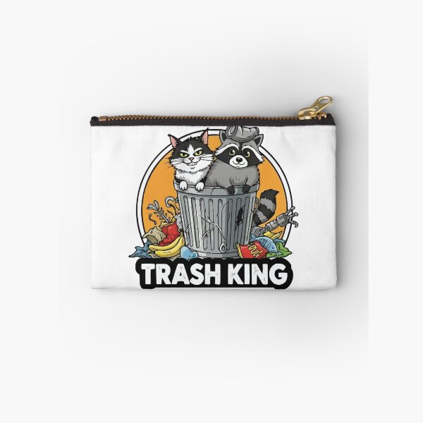 Item preview, Trash King – Raccoon and Cat Friendship designed and sold by Petzzz.