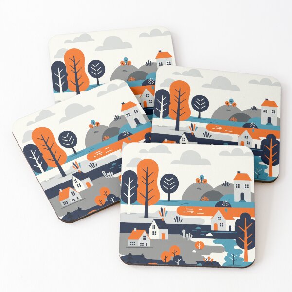 Item preview, Minimalist landscape designed and sold by Design4uStudio.