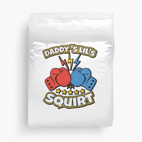 Le gant Squirt Boxing Sports d'ABDL Daddy's LiL. Housse de couette