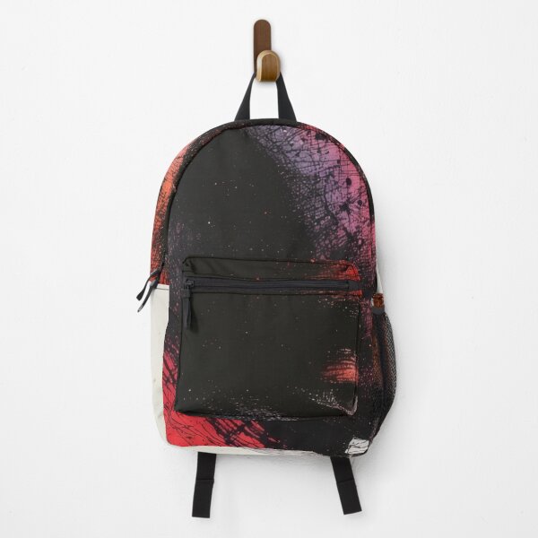 Item preview, Fragmented portrait in shades of red and black designed and sold by Mianku | Für das Leben.