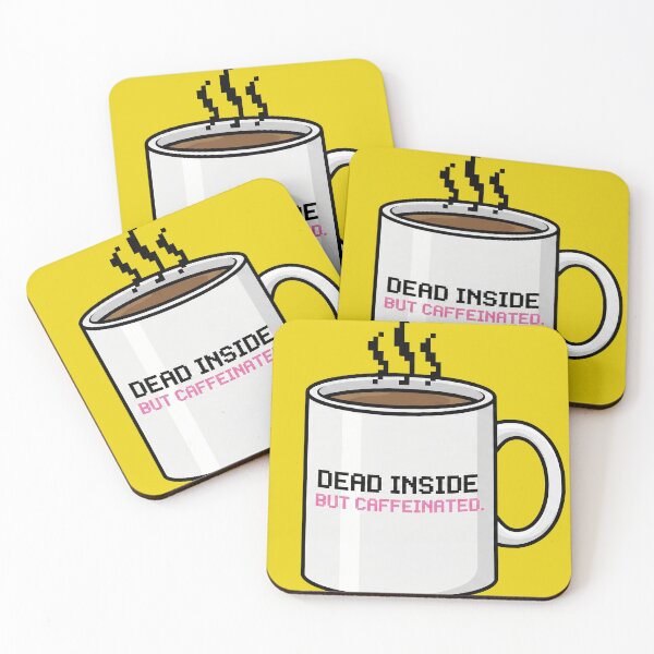Artikelvorschau, Innerlich tot, aber voller Koffein – Lustiger Bürohumor für Kaffeeliebhaber entworfen und verkauft von Sassy Cult.