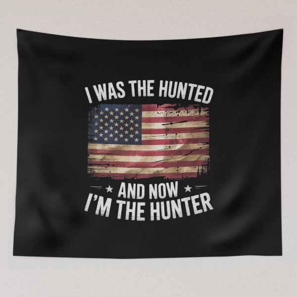 Item preview, I Was The Hunted And Now I'm The Hunter 25  designed and sold by CombatTask.