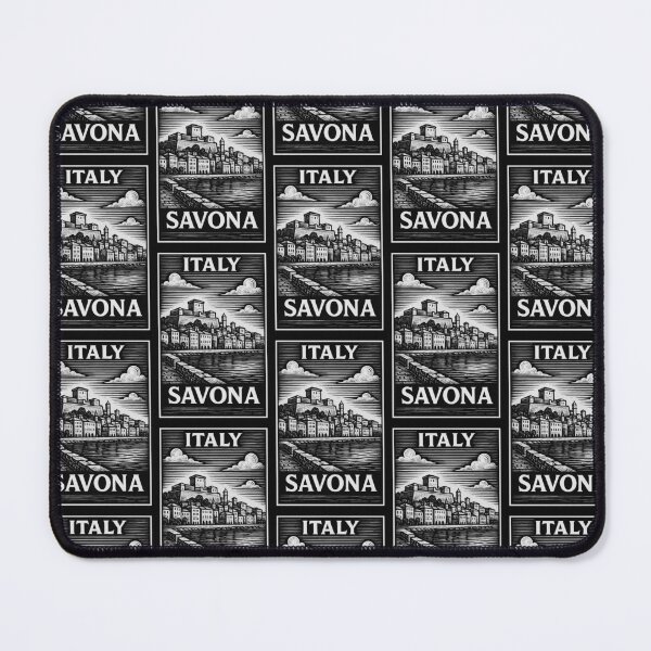 Item preview, Savona Italy Linocut Style designed and sold by Thistle-TShop.