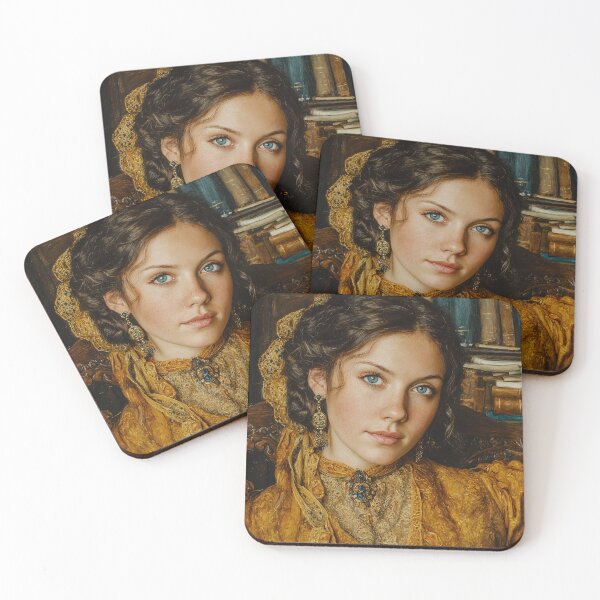 Item preview, Elizabethan Lady in the Study designed and sold by EnkiMakes.
