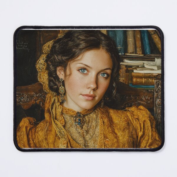 Item preview, Elizabethan Lady in the Study designed and sold by EnkiMakes.