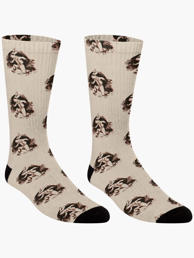 Thumbnail 3 of 5, Socks, Jack Rabbit - Rabbit Run designed and sold by JoeyCapivara.