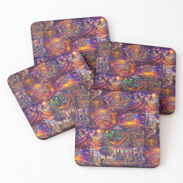 Item preview, Multi-Verse Psychedelic Manifestation Collage - Mikehedelic Art designed and sold by Mikehedelic.