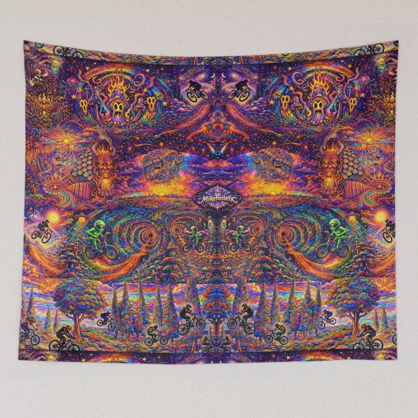 Item preview, Multi-Verse Psychedelic Manifestation Collage - Mikehedelic Art designed and sold by Mikehedelic.