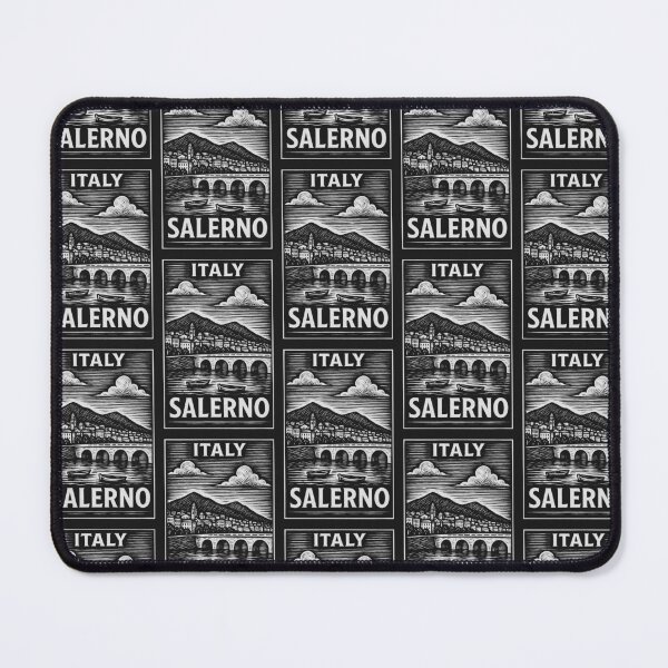 Item preview, Salerno Italy Linocut Style  designed and sold by Thistle-TShop.
