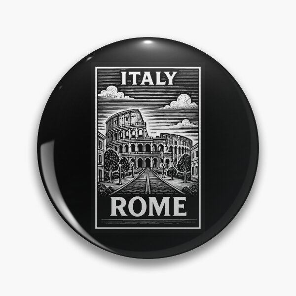 Item preview, Rome Italy Linocut Style  designed and sold by Thistle-TShop.