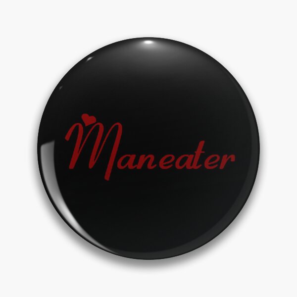 Item preview, maneater red text logo designed and sold by meuliasshop.