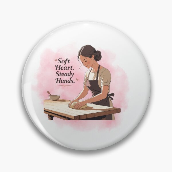 Item preview, Soft Heart, Steady Hands designed and sold by SloganSauce.