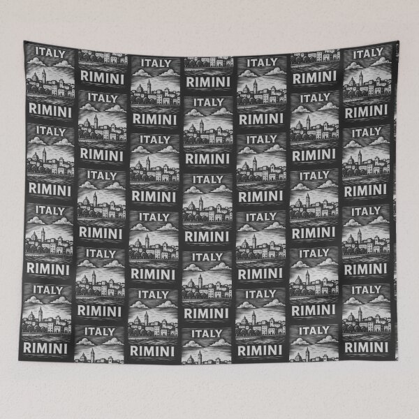 Item preview, Rimini Italy Linocut Style  designed and sold by Thistle-TShop.