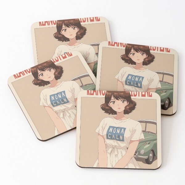 Item preview, Vintage Anime Girl Retro Forever – Showa Era Japanese Poster Style designed and sold by Atthapolaudom.