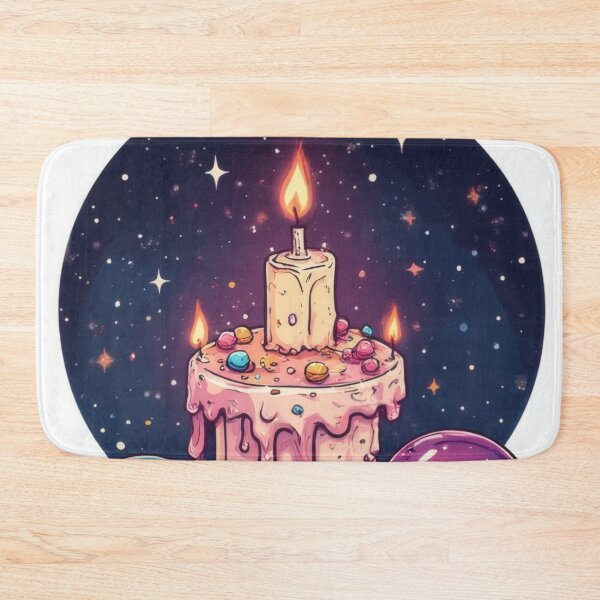 Item preview, Playful birthday cake with a space theme designed and sold by Mianku | Für das Leben.