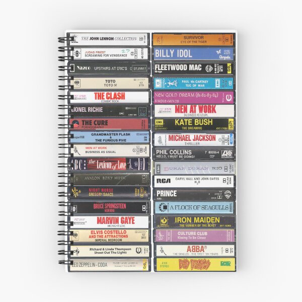 Item preview, 44th Birthday - 1982 in Music  designed and sold by Mr Mustard Prints.