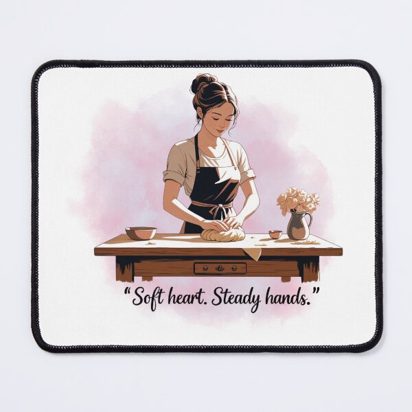 Item preview, Soft Heart, Steady Hands feminine energy designed and sold by SloganSauce.