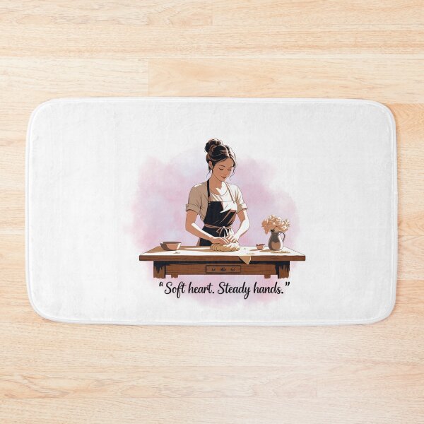 Item preview, Soft Heart, Steady Hands feminine energy designed and sold by SloganSauce.